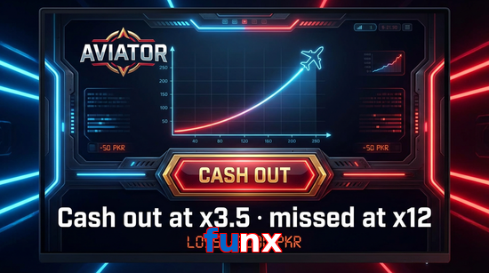 Game list for Funx aviator section