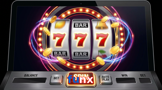 Main screen of Funx slots page for PK players